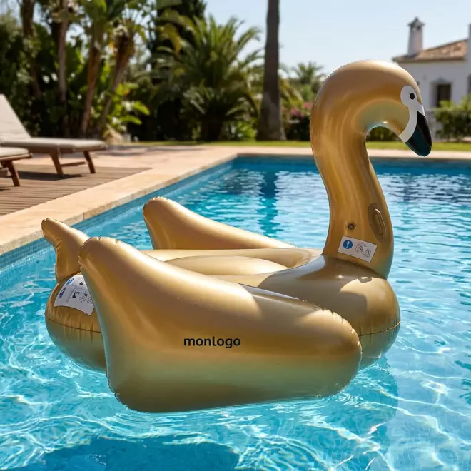 BOUEE GONFLABLE PERSONNALISABLE 'SOUSOULO CYGNE'