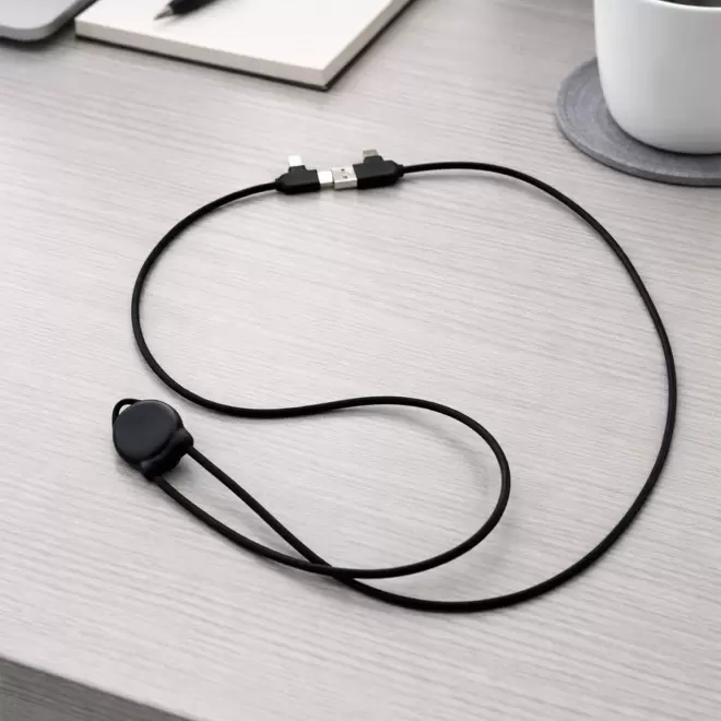 CABLE DE CHARGE 12W PERSONNALISABLE 'OCTOLONGI'