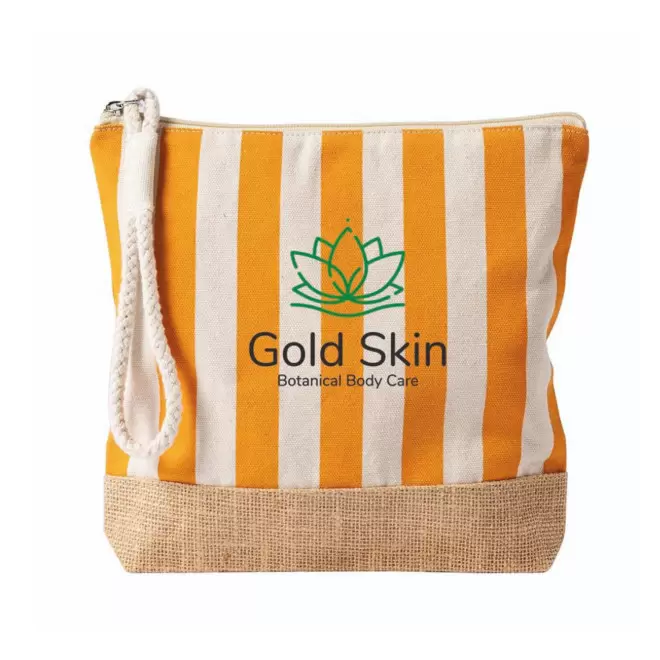 TROUSSE DE TOILETTE PUBLICITAIRE COTON ET JUTE 'LANA'