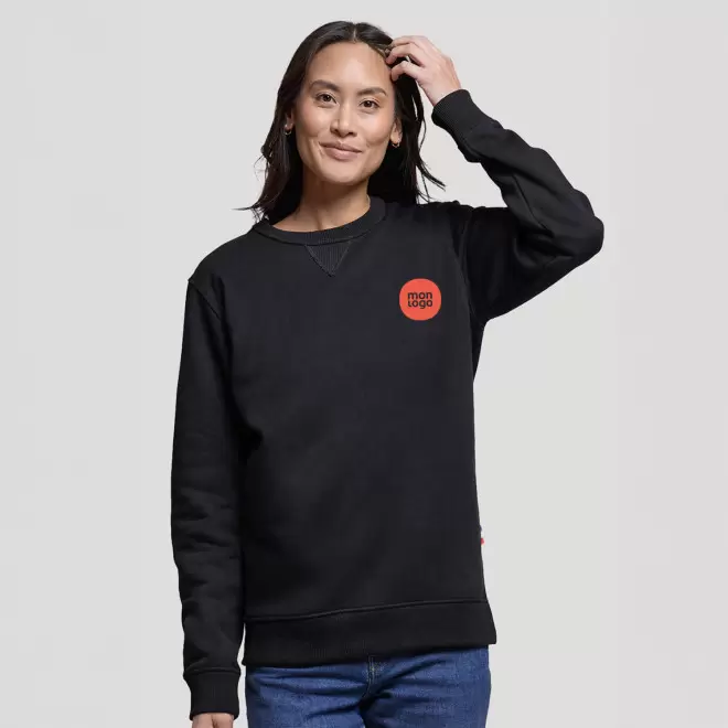 SWEAT SHIRT COL ROND FRANCE PERSONNALISE 'DELEUZE'