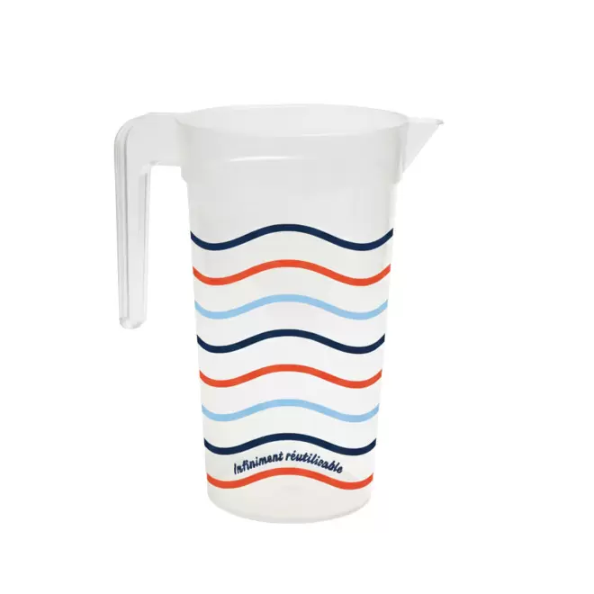 PICHET PUBLICITAIRE REUTILISABLE QUADRI 1.5L 'LONIU'