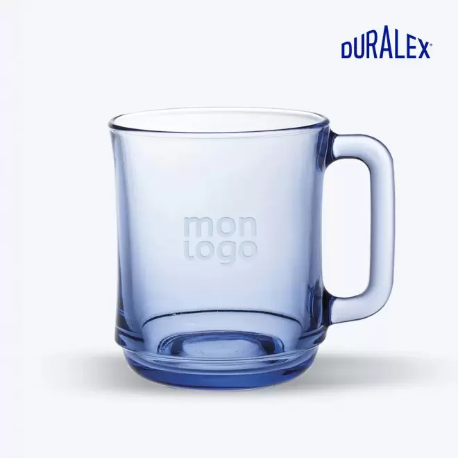 MUG EN VERRE PERSONNALISE DURALEX 31CL 'LYS'