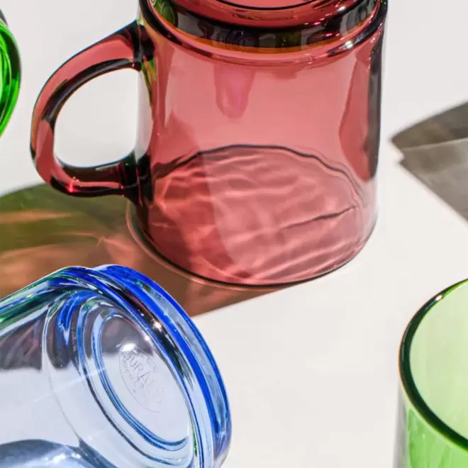 MUG PUBLICITAIRE EN VERRE DURALEX 26CL 'VERSAILLES'