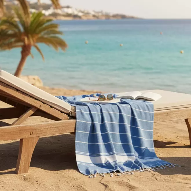 SET STICK SOLAIRE SPF30 ET FOUTA PERSONNALISABLE 'PLAHY'