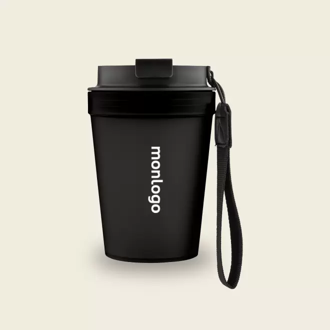 MUG SIMPLE PAROI PLASTIQUE 350ML PERSONNALISABLE 'MALTEAS'