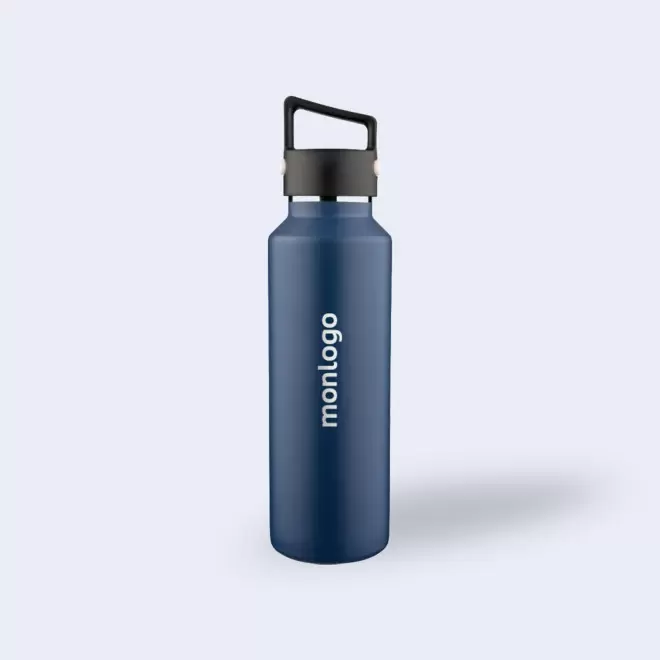 GOURDE PUBLICITAIRE ISOTHERME RECYCLE 600ML 'STOCH'