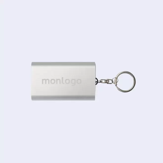 PORTE CLE BATTERIE 2000 MAH PERSONNALISE 'MINIBA'
