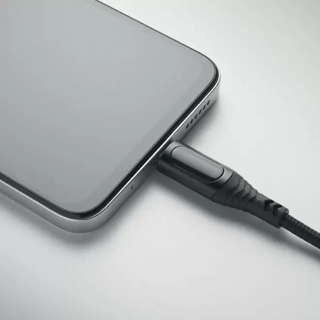 CABLE DE CHARGE PERSONNALISABLE 100 W 'SUPERCHARG'