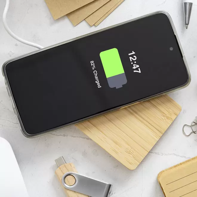 CHARGEUR PERSONNALISABLE SANS FIL 'PALETTO'