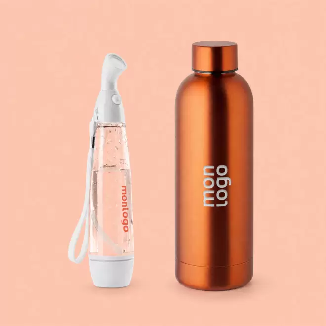 SET BOUTEILLE ET BRUMISATEUR PUBLICITAIRE 'CANY'