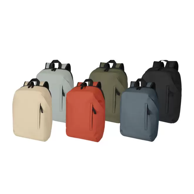 SAC A DOS ANTIVOL PU RECYCLE PERSONNALISABLE 'PETRAS'