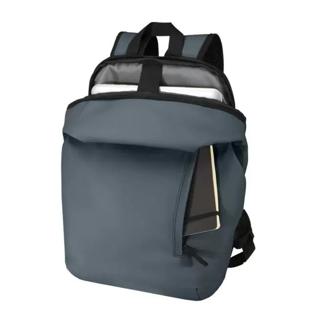 SAC A DOS ANTIVOL PU RECYCLE PERSONNALISABLE 'PETRAS'