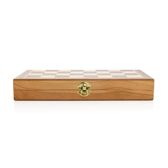 JEU ECHECS EN BOIS 'PERSONNALISABLE STRATO'