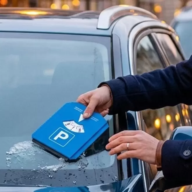 DISQUE DE STATIONNEMENT PERSONNALISABLE 'APARKA GRATTOIR'