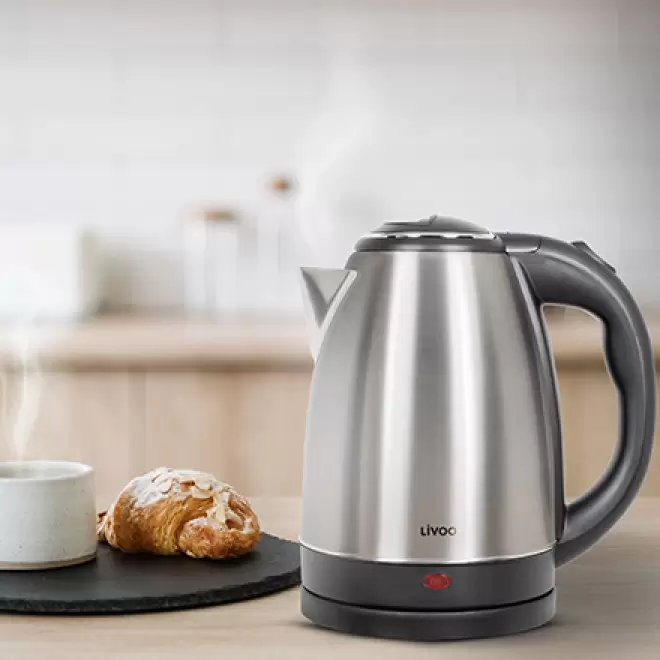 BOUILLOIRE ACIER INOXYDABLE 1,8L