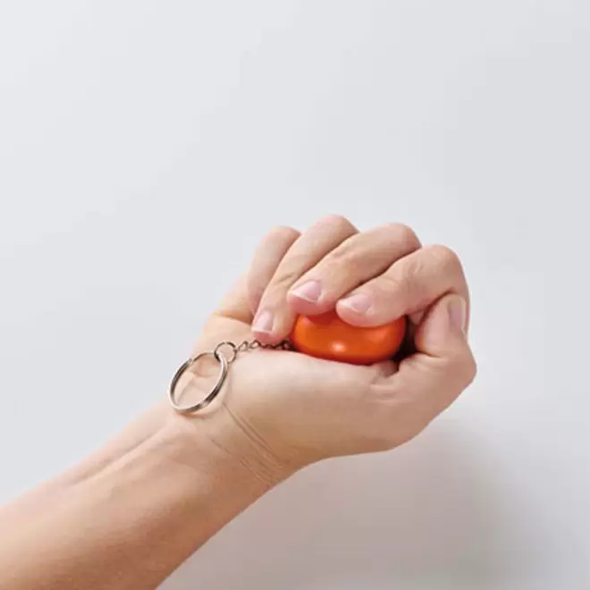 PORTE CLE BALLE ANTISTRESS PERSONNALISABLE 'ZENA KEY'