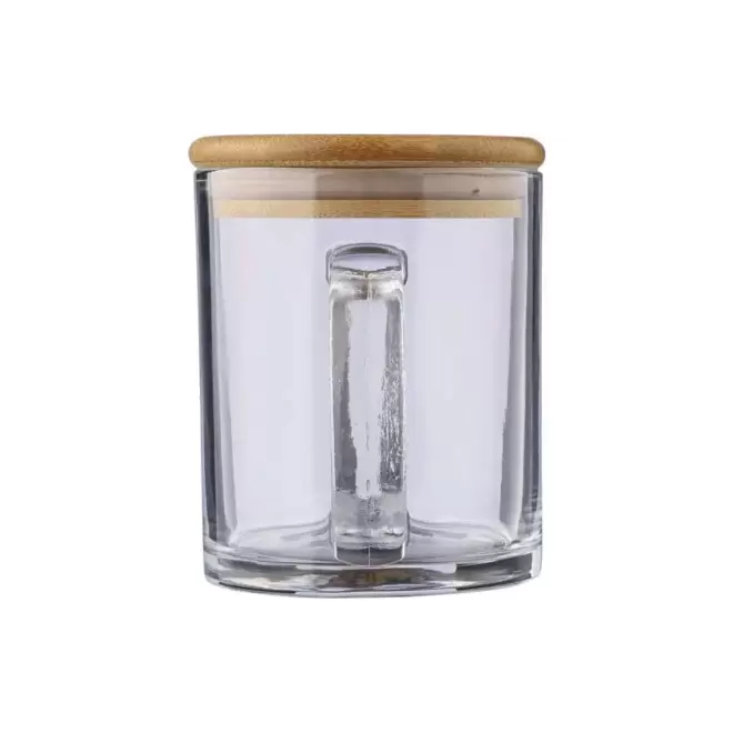 MUG EN VERRE RECYCLE 300ML PERSONNALISABLE 'LEYHA'