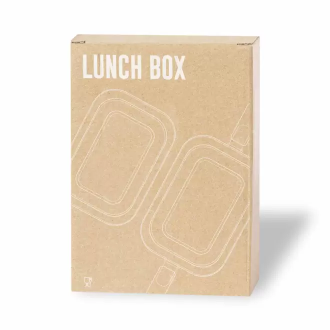 LUNCH BOX ACIER RECYCLE 750ML PERSONNALISABLE 'KASHON'