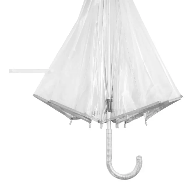 PARAPLUIE TRANSPARENT CANNE PERSONNALISABLE 'LENCO'
