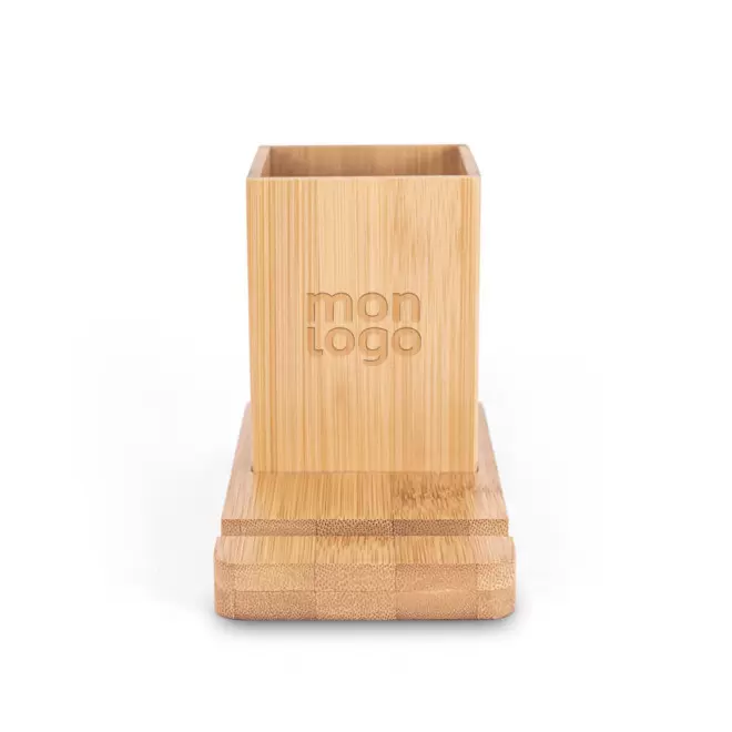 SET DE BUREAU BAMBOU PERSONNALISABLE 'MAEVO'