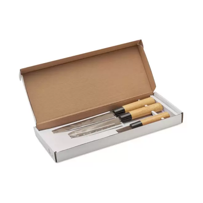 SET DE 3 COUTEAUX PERSONNALISABLE 'TAKI'
