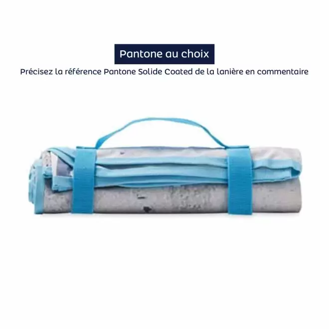 COUVERTURE PIQUE NIQUE BI MATIERE PERSONNALISABLE 'GERIE'