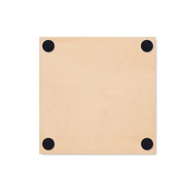 SOUS BOCK EN BOIS PERSONNALISABLE 'GOLO'