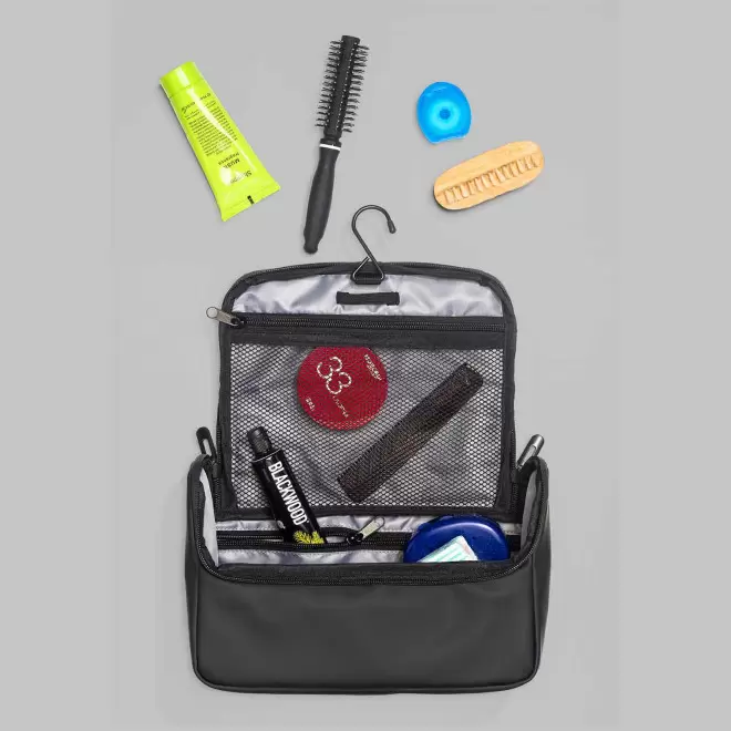 TROUSSE DE TOILETTE PERSONNALISEE EN PU 'OLYMPOS'