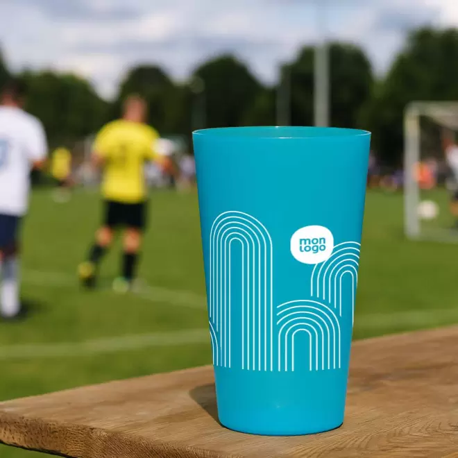 GOBELET MIF RÉUTILISABLE 39 CL PERSONNALISABLE 'CUPY'