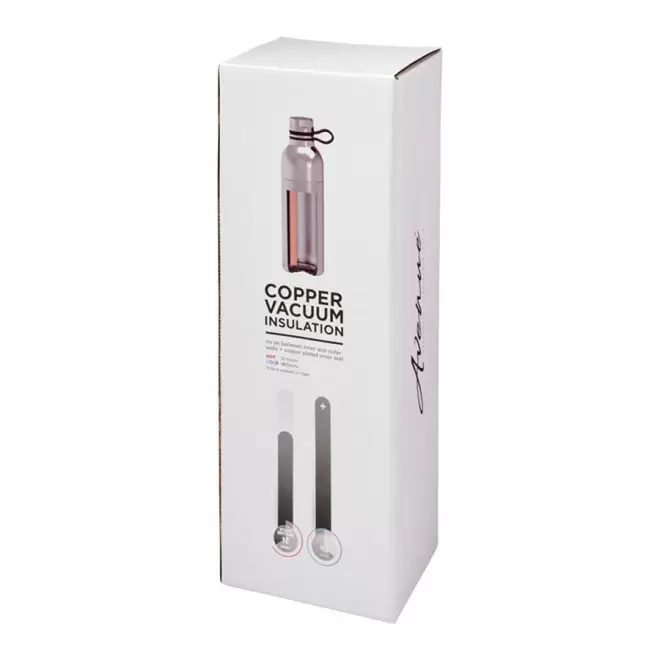 BOUTEILLE PUBLICITAIRE EN CUIVRE 590 ML 'LIKOLN'