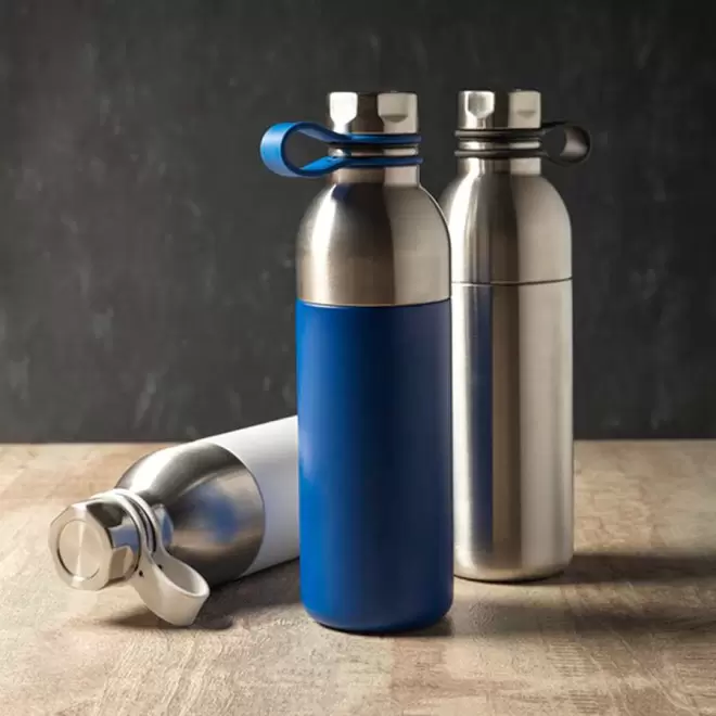 BOUTEILLE PUBLICITAIRE EN CUIVRE 590 ML 'LIKOLN'