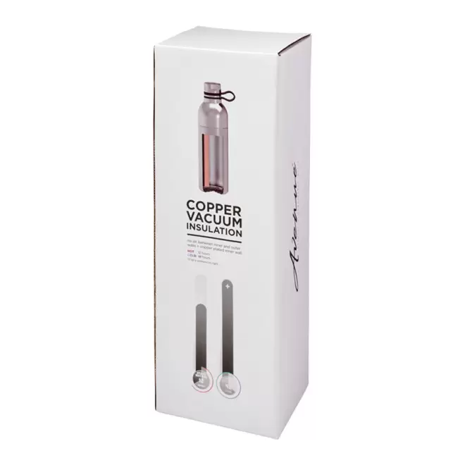 BOUTEILLE PUBLICITAIRE EN CUIVRE 590 ML 'LIKOLN' 4 JOURS' 