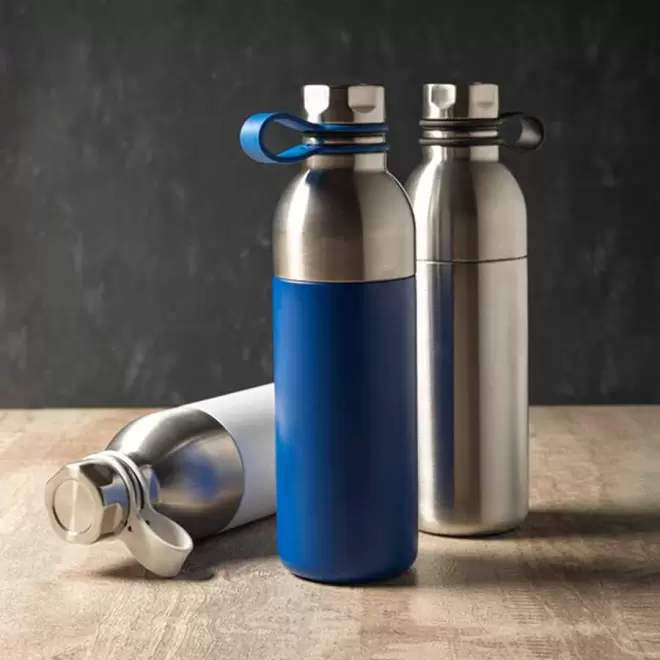 BOUTEILLE PUBLICITAIRE EN CUIVRE 590 ML 'LIKOLN' 4 JOURS' 