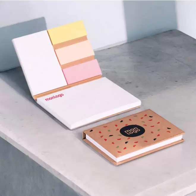 BLOC NOTE PUBLICITAIRE SOUPLE RECYCLEE 'SOUPLY'