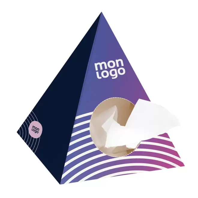 BOITE DE MOUCHOIRS PUBLICITAIRE 'TCHOUMA'