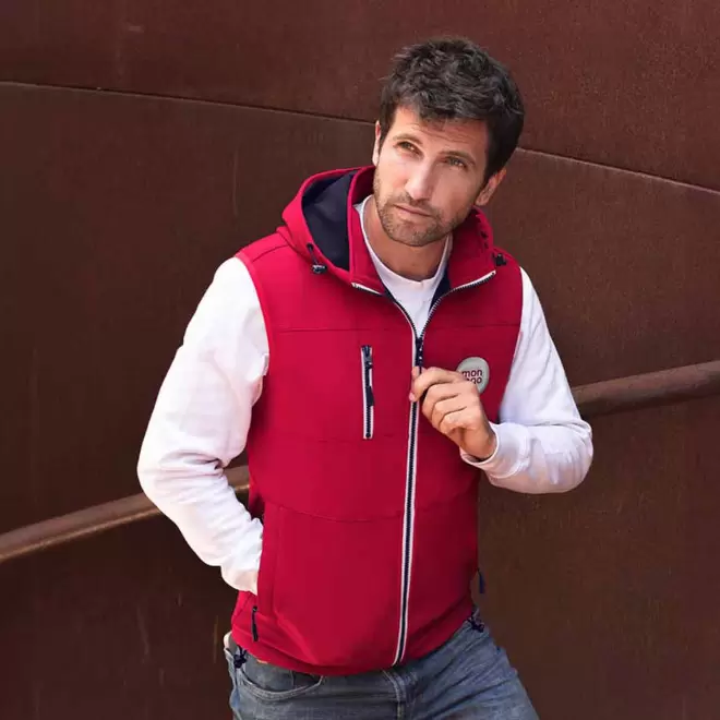 BODYWARMER SOFTSHELL MIXTE PROMOTIONNEL 'ISIDORE BW'