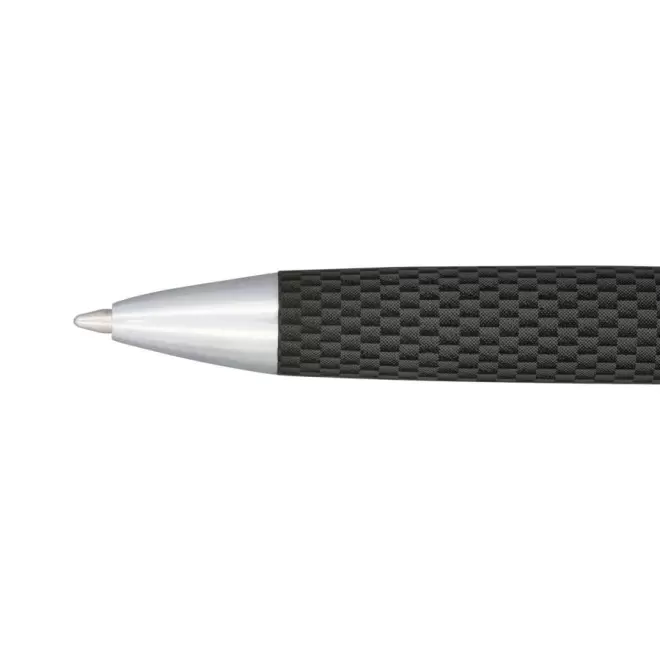 PARURE DE STYLO PERSONNALISABLE BILLE ET ROLLER 'CARBON' 