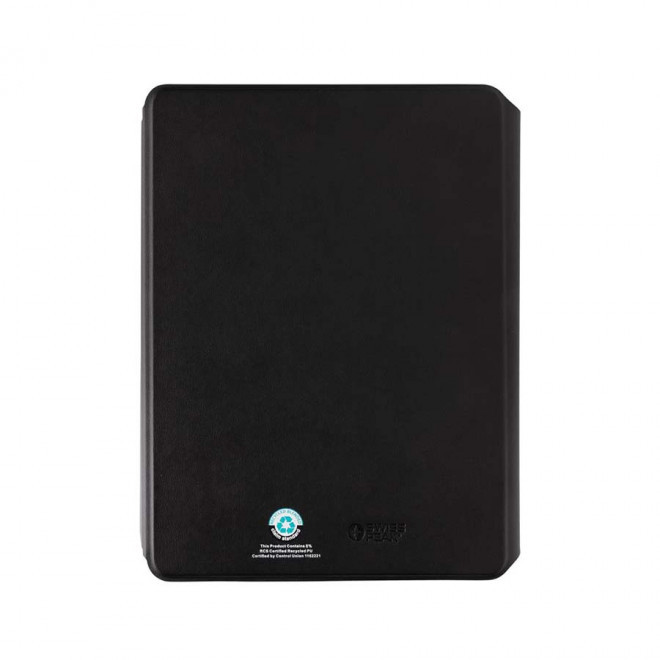 CARNET AVEC CHARGEUR EN PU RCS PUBLICITAIRE 'CHARBOOK'