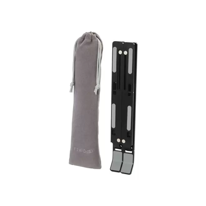 SUPPORT PLIABLE POUR ORDINATEUR PUBLICITAIRE 'MELOTEC'