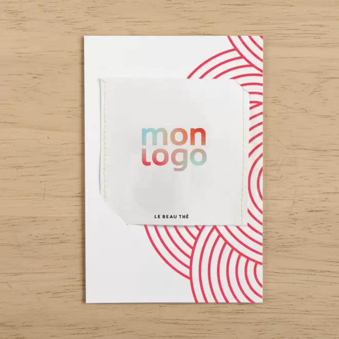 CARTE A INFUSER LE BEAU THE PERSONNALISABLE 'GIFTCARD'