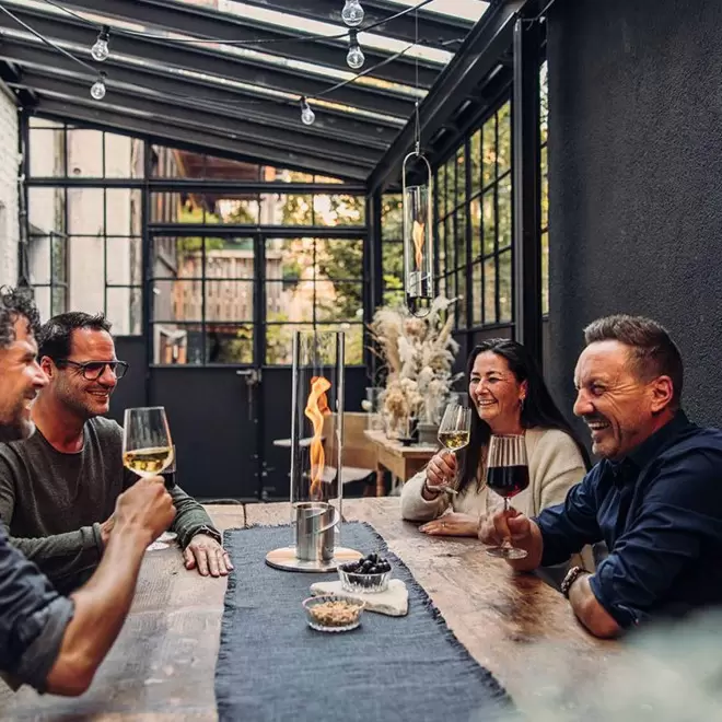 FEU DE TABLE HOFATS® 'SPIN 90 METAL'