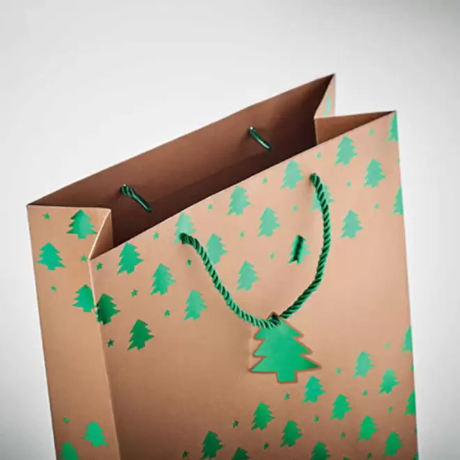 SAC DE CADEAU NOEL PUBLICITAIRE 'OFERTO' 