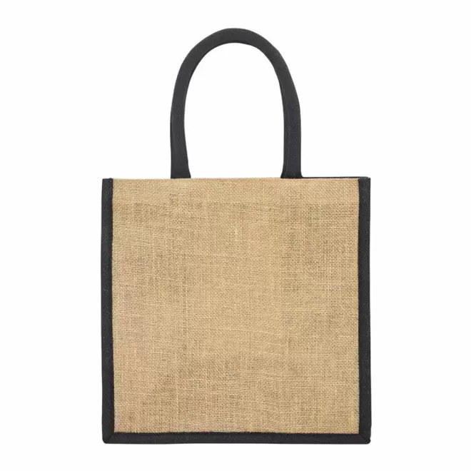 SAC EN JUTE PERSONNALISABLE SOUFFLET COLORE 'FALI'