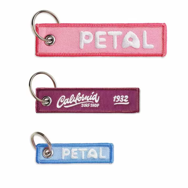 PORTE CLÉS PUBLICITAIRE BRODÉ 'WING' 13x3CM