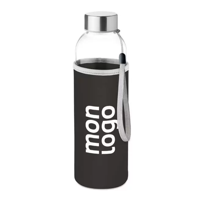 BOUTEILLE VERRE/NEOPRENE PERSONNALISABLE 'BOCA GLASS' 4J
