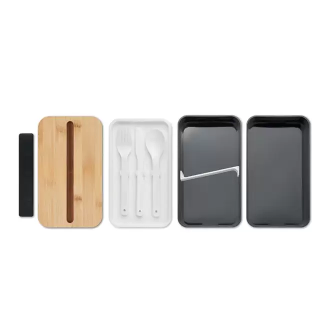 LUNCH BOX PERSONNALISABLE A DEUX NIVEAUX 'RAVUN' 4J