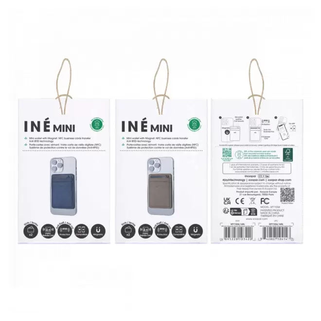 PORTE CARTES PERSONNALISÉ XOOPAR® 'INE MINI' EXP. 72H