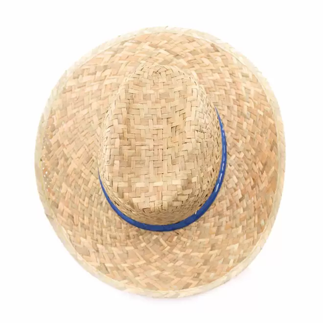 CHAPEAU DE PAILLE NATURELLE PERSONNALISABLE 'LUA COWBOY'