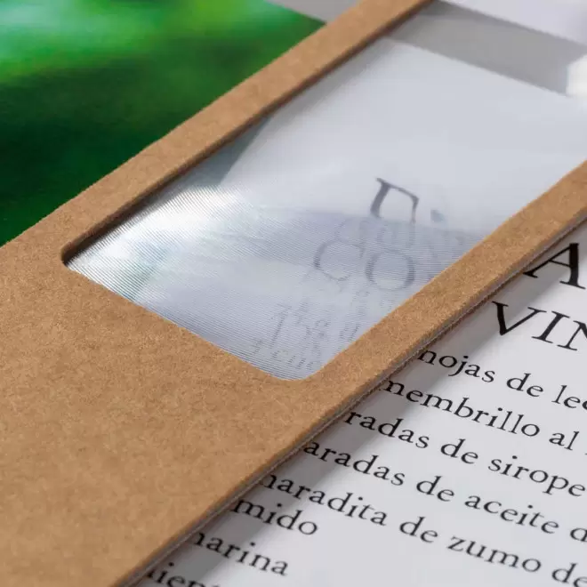 MARQUE PAGES PUBLICITAIRE LOUPE 'ZOOMA'