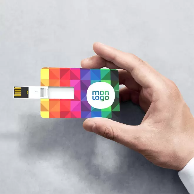 CLE USB CARTE PERSONNALISABLE 'KAART'